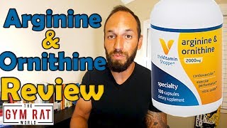 LArginineOrnithine 2000 mg  Vitamin Shoppe  Supplement Review [upl. by Ahselef]