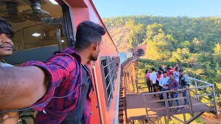 Visakhapatnam To Araku Train Journey 🤩🤩 [upl. by Enyallij]