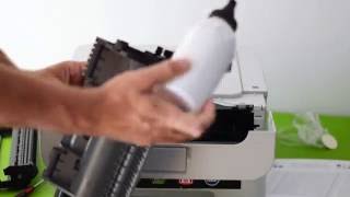 Toner RefillReset on Brother HL 2130 Printer [upl. by Eiramlatsyrk]