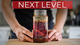 NEXT LEVEL Chili Oil Recipe  Chinese Smokey Flavoured Oil 辣椒油 [upl. by Alleynad820]