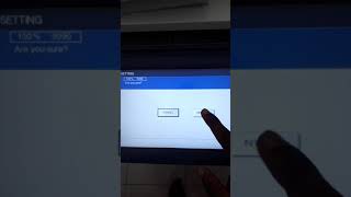 How to reset Toshiba e Studio 256se Photocopy machine [upl. by Nilyaj]