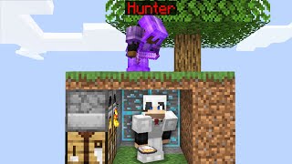 Minecraft Manhunt but you only get ONE chunk [upl. by Pattani]