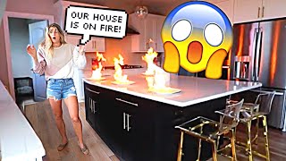 OUR HOUSE IS ON FIRE PRANK [upl. by Aneet]