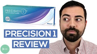 Precision 1 Contact Lens Review  Daily Contact Lens Review [upl. by Lewan]