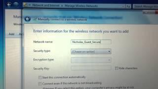 Connecting Windows 7 to WPA2 Enterprise [upl. by Enilarac894]