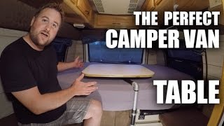 GGC  61  How To Build The Perfect Camper Van Table [upl. by Lapham]