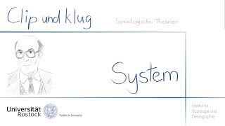 Soziologie studieren Niklas Luhmann  System [upl. by Armando127]