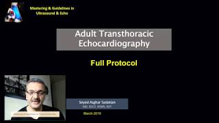 Transthoracic Echo full protocol part I [upl. by Iaverne]