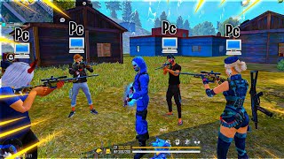 Tufan🧐Vs 4 🖥️PC Player  Tufan FF  Garena Free Fire [upl. by Eoz]