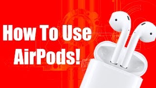 Apple AirPod User Guide and Tutorial [upl. by Pleasant807]