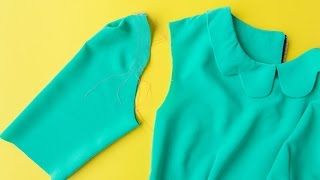 How to sew  hem sleeves for professional finish [upl. by Squire32]