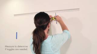 How to Install an Easy Track Closet System [upl. by Seyah]