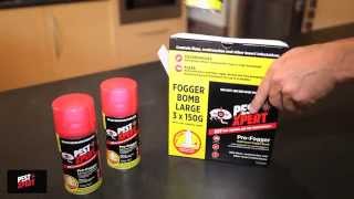 How to use PestXpert Pro Fogger aerosol [upl. by Etsirhc741]