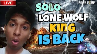 Free Fire Live 🔴 Lone Wolf King 🥴Yanva Gaming 😁 With Comeback Challenge 😂 ff freefire YanvaGaming [upl. by Goodard244]