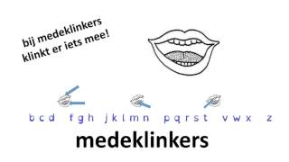 Klinkers en medeklinkers [upl. by Lewanna]