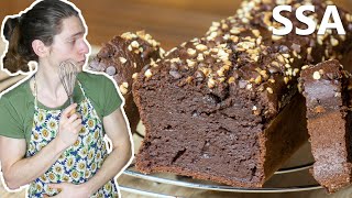 Recette Cake Fondant au Chocolat Sans Sucre Sans Beurre [upl. by Annovoj]