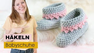 Babyschuhe häkeln [upl. by Mutat907]