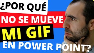 ¿Cómo INSERTAR un GIF en POWER POINT ✅【Para que funcione en 2023】 [upl. by Hamaso]