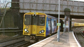 Half an Hour at 216  Birkenhead North Station 1022017  Class 507 508 terminus [upl. by Rheims]