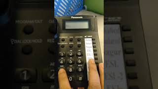 How to setup one touch on Panasonic KXTS880MX [upl. by Ramso]