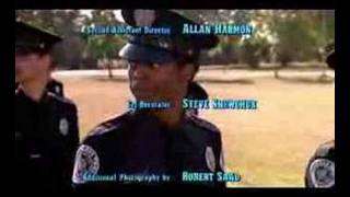 Police Academy ending credits [upl. by Nash]