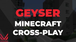 Minecraft Server CrossPlay mit Geyser Minecraft Java  Bedrock  Minehubde [upl. by Elden]