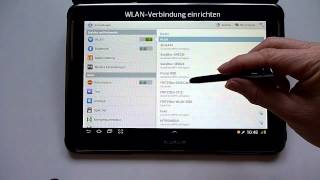 Tablet WLAN einrichten [upl. by Jonina392]