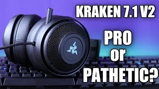 Razer Kraken 71 V2 Review and Mic Test [upl. by Assiral]