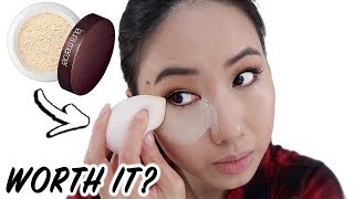 Laura Mercier Translucent Setting Powder Review  Wear Test  Is It Worth It [upl. by Mainis]