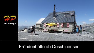 Vom Oeschinensee zur Fründenhütte SAC [upl. by Glassman232]