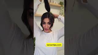 How to Put Your Hair in a Messy Bun shorts fyp ytshorts messybun hairtutorial tarzantips [upl. by Okeim]