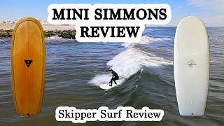 Mini Simmons Surfboard Review [upl. by Ydorb260]