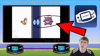 How To Trade Pokemon In GBA Emulator MyBoy Leaf Green and Fire Red Example [upl. by Peony]