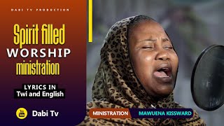 Twi worship songs  LIVE WORSHIP  Mawuena Kissward [upl. by Nylram]