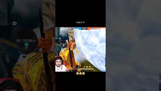 NonstopGaming Reaction TUFAN FF 🦋 Gameplay 😨 shorts [upl. by Allin229]