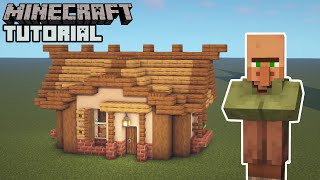 Minecraft  Nitwits House Tutorial Villager Houses [upl. by Notlrac]