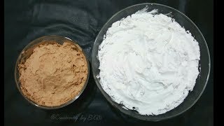 মাত্র ১০মিনিটে ২ ধরনের কেকের ক্রিম  Cake Decoration Cream Bangla  Whipped Cream Recipe in Bangla [upl. by Echo]