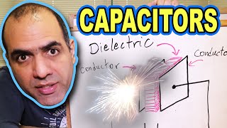 How CAPACITORS Work ElectroBOOM101006 [upl. by Akiam]