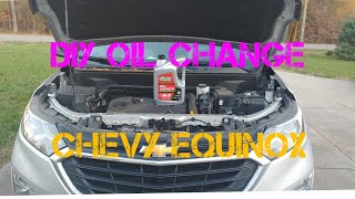 How To Change The Oil On A Chevrolet Chevy Equinox DIY [upl. by Eetak533]