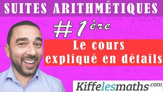 Suite arithmétique Suites arithmétiques Cours expliqué en détails [upl. by Namlaz]