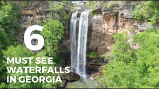 6 MUST SEE WATERFALLS In GEORGIA  Georgia Waterfalls  Toccoa Falls  Georgia Travel [upl. by Heurlin]