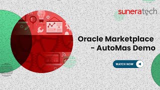 Oracle Marketplace  AutoMas Demo [upl. by Conni]