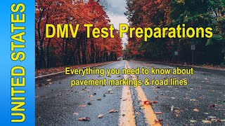 DMV Test Preparations – Road Markings amp Lines [upl. by O'Carroll]