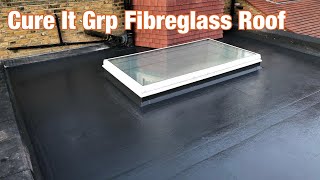 New GRP fibreglass roof  using Cure it [upl. by Atwater927]