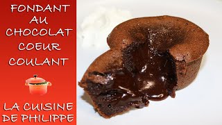 Fondant au chocolat cœur coulant [upl. by Joselow]