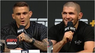 Khabib Nurmagomedov plans to make Dustin Poirier tap out at UFC 242  ESPN MMA [upl. by Dinsdale694]