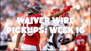 Waiver Wire Pickups Week 16 [upl. by Eltrym]