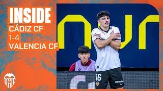 VCF INSIDE  CÁDIZ CF 1  4 VALENCIA CF [upl. by Noremak425]