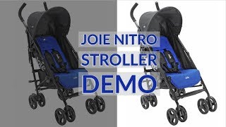 Joie Nitro Stroller Unboxing Assemble and Demo [upl. by Aicen465]