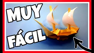 ✅ Como Hacer un Barco PIRATA de papel FACIL Paso a Paso 【ORIGAMI】 [upl. by Thorner]